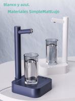 Bomba De Agua Eléctrica Automática Para Botella De 19 Litros T30 Recargable Dispensador De Agua De Escritorio Portátil Material Plástico - details 1