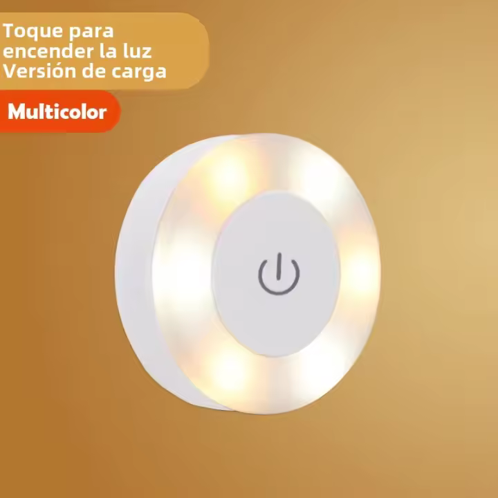 Lámpara Nocturna LED Toque Recargable USB Para Armario Cocina Dormitorio Escalera Luz Sin Cable Para Armario Y Escalera - 1