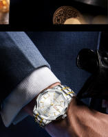 Reloj De Pulsera Masculino POshi 983 De Moda Con Calendario Y Semana Display Material De Aluminio Resistente Al Agua Regalo Top - details 11