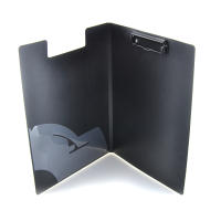 Carpeta de Pinza Basic con Tarjetero Frontal y Solapa Interior - 100% Reciclable -  Práctica Carpeta con Pinza Ideal para Congresos y Presentaciones, Pinza con Protectores de Papel by Office Box - details 0