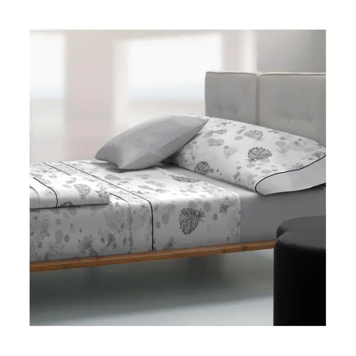 TOLRÁ JUEGO DE SÁBANAS FINA-T3001  50% ALGODÓN 50% POLIÉSTER - 1