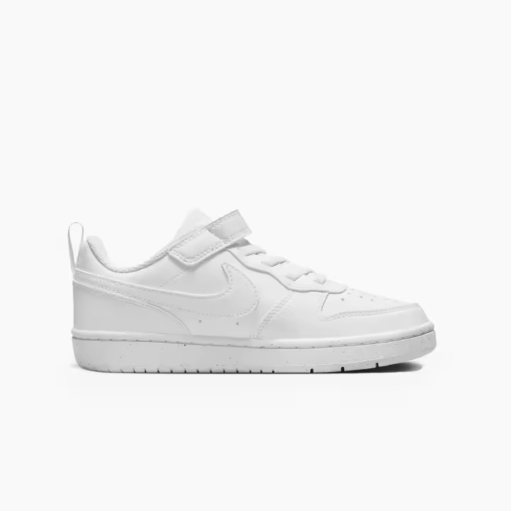 NIKE COURT BOROUGH LOW RECRAFT FULL WHITE - DV5457 - 1