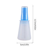 Dispensador De Aceite Para Hornear Con Pequeña Cepillo De Silicona Resistente Al Calor Grado Alimenticio Herramientas De Cocina - details 9