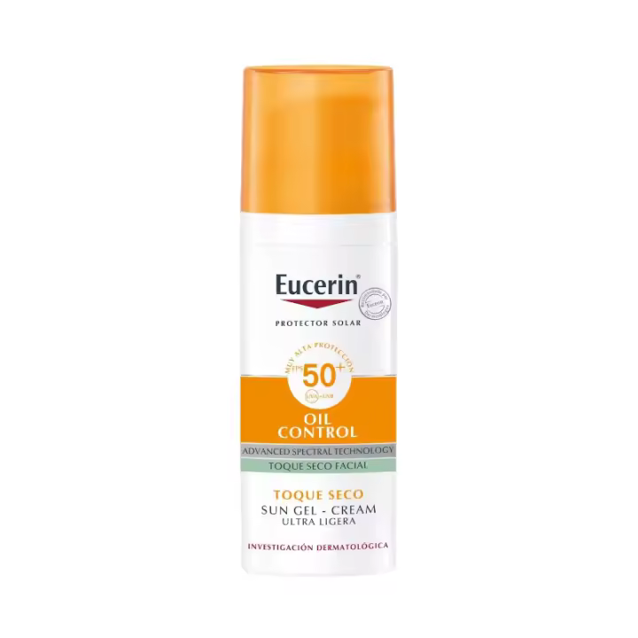 EUCERIN SUN GEL CREMA OIL CONTROL DRY TOUCH FPS50+ 50 ML. - 1