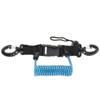 Línea De Seguridad Espiral Para Cámara Y Linterna Marea Inútil Para Natación Snorkel Surf Kayak Accesorio Deportivo Unisex - details 1