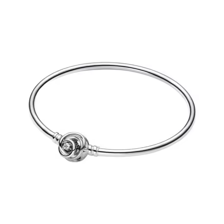 Pulsera Pandora Moments Rígida Cierre Envuelto - 593229C01 - 1
