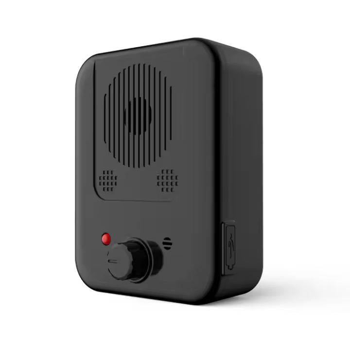 Dispositivo antiladridos, disuasorio de ladridos de perros, control ultrasónico de ladridos de perros, silenciador de ladridos de perros, recargable con 3 niveles ajustables, apto para uso en interiores y exteriores (Negro) - 1