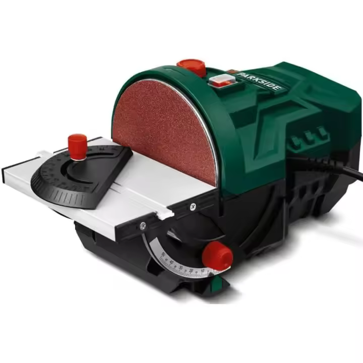 PARKSIDE PTSG 140 C2 – Lijadora de Discos Eléctrica 140 W con Velocidad Variable y Múltiples Accesorios - 1