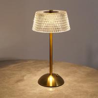 Lámpara De Noche LED Recargable Táctil Para Dormitorio Estudio Lámpara De Mesa De Vidrio Decoración De Ambiente Luz Nocturna Para Cama - details 2
