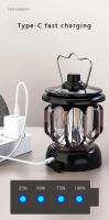 Linterna Portátil Recargable USB Retro Para Camping Luz De Tent Acuñada Impermeable LED Con Iluminación Dimmable Sin Etapas Para Exterior Y Emergencias - details 8
