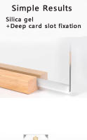 Soporte De Madera Para Tarjetas L-Shaped T-Shaped A6 A5 A4 Doble Cara Resistente Soporte Para Papel Y Display De Etiquetas - details 4