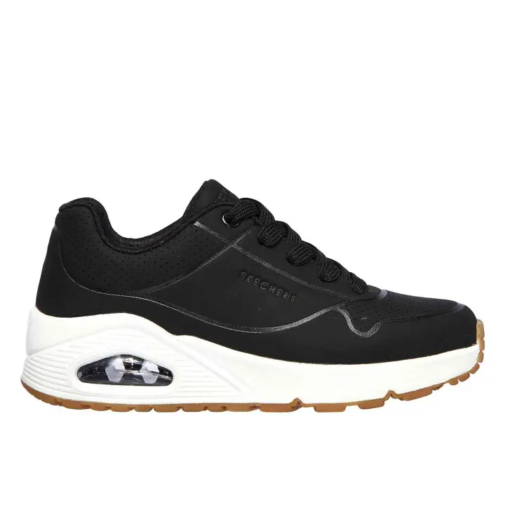 Zapatillas Skechers Uno-Stand On Air para niños en color negro - 1