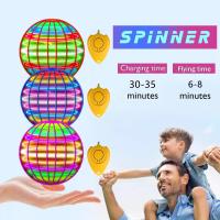 Juguete Interactivo Mini UFO LED Controlado Por Mano Volador 360° Rotativo Boomerang Spinner Para Niños Regalo Divertido - details 5