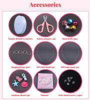 Juguetes De Perlas DIY Para Niñas Con Conjunto De Accesorios 24 Cajas Hacer Joyería Y Pulseras Creativo Regalo Para Niños - details 2