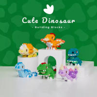 Bloques De Construcción Micro-Partículas DIY Juguete Creativo De Tiempo Libre Dinosaurio Pequeño Ornamentos De Animal Bloques De Construcción Para Adultos - details 2