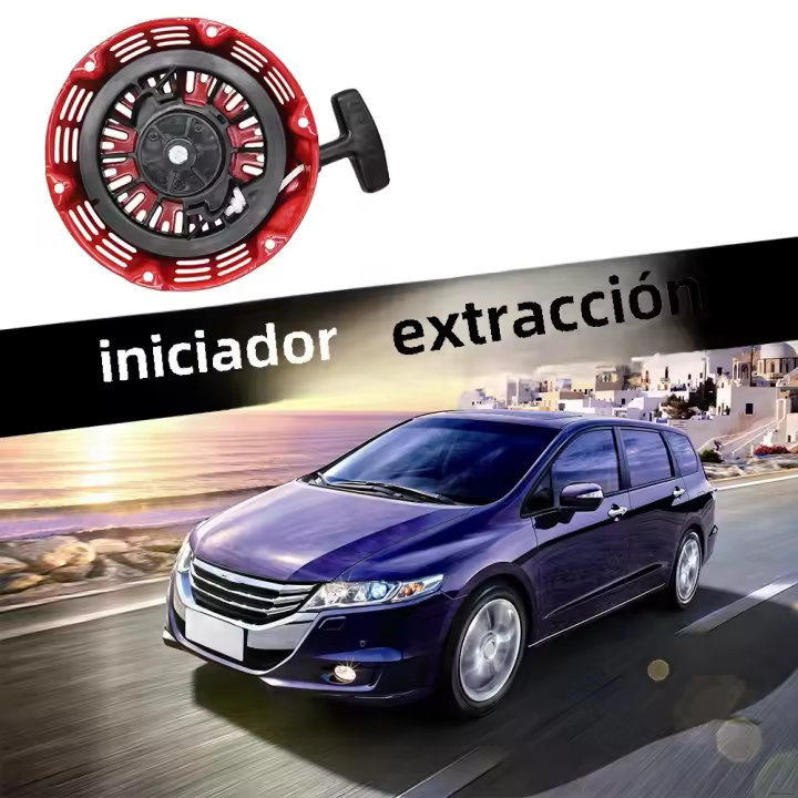 Arrancador De Repuesto Para Coche Honda GX120 GX160 GX200 5.5hp 6.5hp Instalación Fácil Elementos Personales Metal Y Plástico - 1