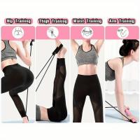 Kit De Pilates Con Resistencia Y Bola Portátil Para Gimnasio En Casa Entrenamiento Completo Barra De Resistencia Para Brazos Manos Y Muñecas - details 2
