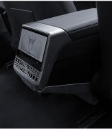 Cubierta De Ventilación Central Trasera Para Tesla Model 3 Highland 2024 Accesorios Interiores De Estilo Para Coche Material Fibra De Carbono Imitada - details 8