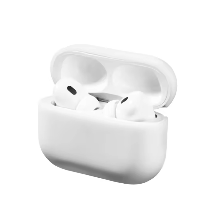 Funda Protectora De Silicona Ultra-Fina Para Airpods pro Cubierta De Auriculares Compatible Con Apple Airpods pro 2019 Funda Esférica - 1