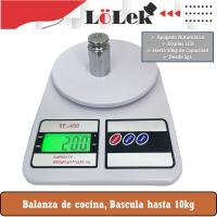 Báscula de cocina digital 1g-10kg, pantalla LCD, función tara, apagado automático, pilas incluidas, Balanza, LoLek - details 4