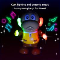 Muñeco De Musica LED Para Niños Juguete Musical De Gorila Bailarín Con Luz Electrónico DJ De Música Y Luminosidad Juguetes Lindos Para Niños - details 8