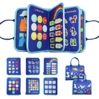 Tablero Ocupado Montessori 7 En 1 Juguete De Aprendizaje De Letras/numeros/ Formas Para Niños Y Niñas De 3 a 6 Años Regalo De Cumpleaños Ideal - details 7