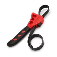 Llave De Filtro De Aceite Ajustable 6/8 Pulgadas Con Correa De Cinturón Herramienta De Mecánico De Acero Para Reparación De Plomería Y Automóviles - details 2