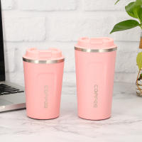 Térmica De Acero Inoxidable 380/510ML Para Viajes Resistente a Fugas Termo Insulado Para Café Y Té Botella De Agua Aislada - details 6