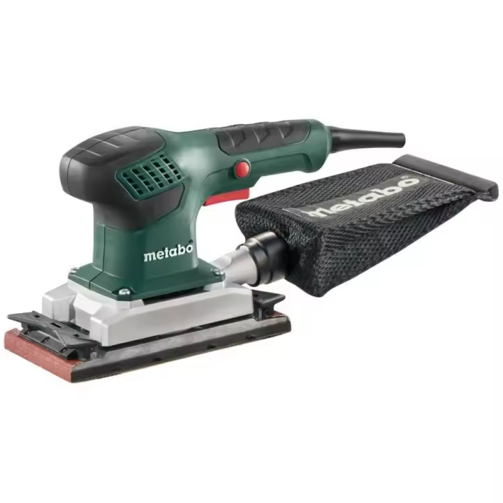 Metabo 600441500 600441500-Lijadora Orbital para Madera SR 2185 200W con maletín, 200 W, 18 V, Verde - 1