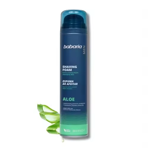 Babaria - Espuma afeitar aloe vera  - 300 ml. 50000227 - 1