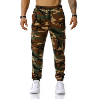 Nuevos Pantalones De Entrenamiento Casual Para Hombre Con Múltiples Bolsillos Camuflaje Para Deporte Al Aire Libre Running Y Fitness - details 5