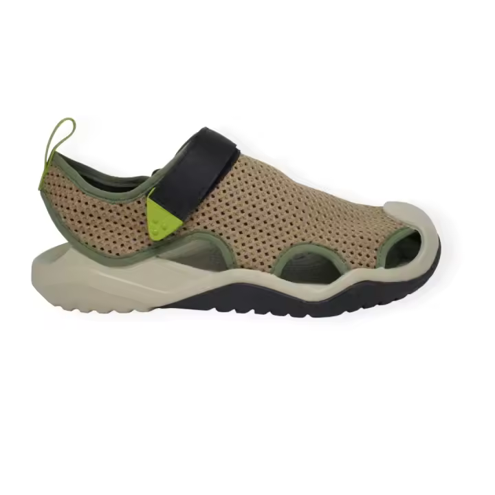 SANDALIA IMPERMEABLE CROCS SWIFTWATER PRIME SEPIA.SANDAL CON EL EMPEINE EN REJILLA - 1