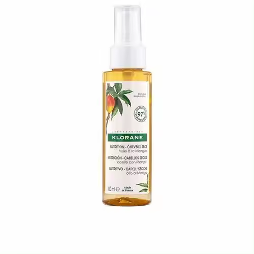Klorane Aceite de Mango para Cabello Seco con Protección UV y Nutrición Incomparable - 1