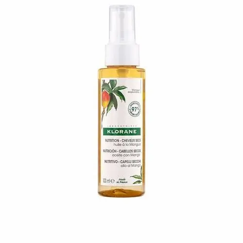 Klorane Aceite de Mango para Cabello Seco con Protección UV y Nutrición Incomparable - 1
