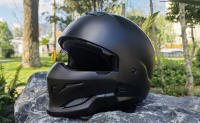 Casco De Motocicleta UCHOOSE Retro Desmontable De Medio Predador Atractivo Para Hombres Y Mujeres Material ABS Estilo Abierta - details 6