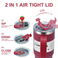 Taza Termo De Acero Inoxidable De Gran Capacidad 30oz/40oz Watersy Botella Termal Doble Vácuo Para Mantener Frío Regalo DIY Taza Muñeca Portátil Ecológica - details 5