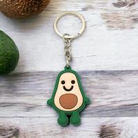 Cuchillo de Goma con forma de Aguacate Sonriente para niños y Adultos: ¡Alegría de Bolsillo! - details 0