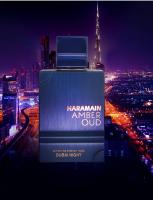 Perfume Amber Oud Dubai Night 100ml por Al Haramain - Fragancia Extrait Unisex con Notas Especiadas y Amaderadas, Estilo Lujo Árabe - details 0