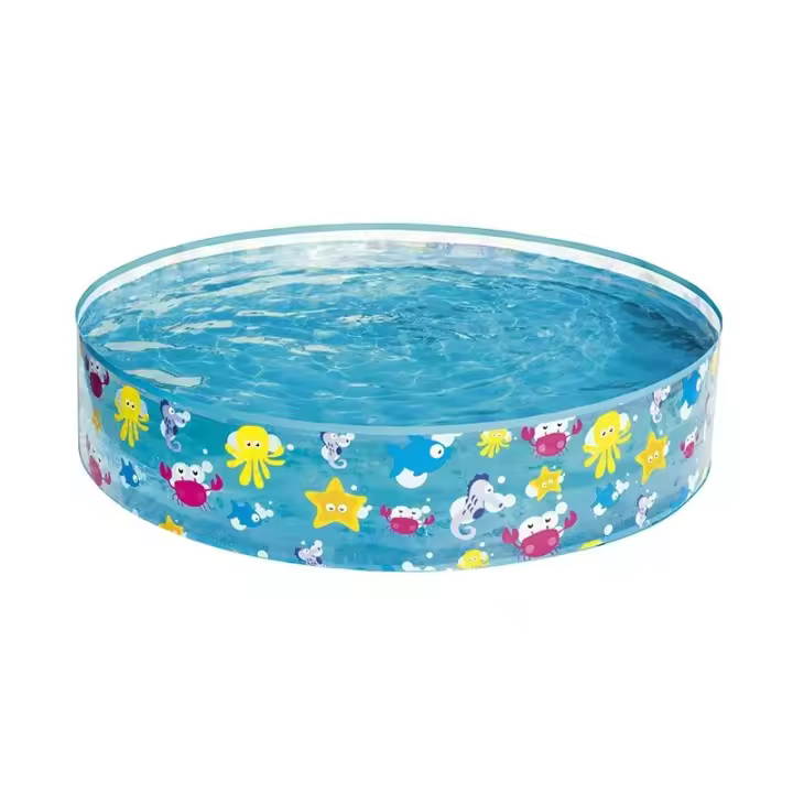 Bestway Piscina Infantil Rigida PVC Mar 122x25 cm +2 Años Jardin 55028 - 1