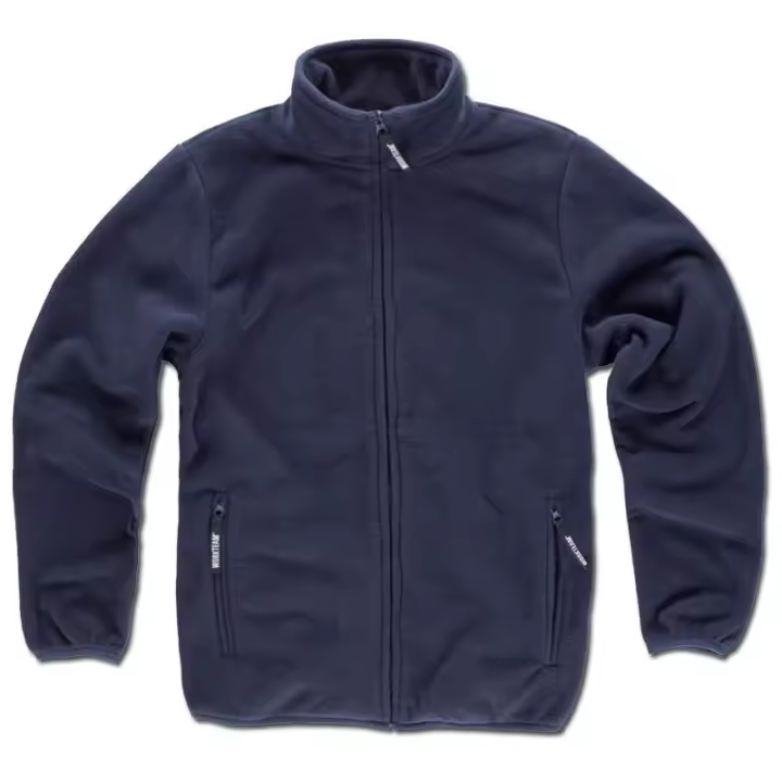 Forro Polar Industrial con Cremallera y Elástico en Puños y Cintura en Colores Variados para Trabajadores - 1