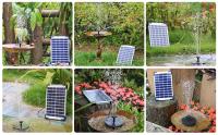 Bomba De Energía Solar 12W Con Boquillas Y Tubo Para Piscina De Pato Jardín Tanque De Peces Fuente DIY Para Jardín - details 11