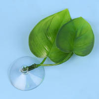 Planta Artificial Para Acuario Hojas Decorativas Para Descanso Y Reproducción De Betta Decoración De Juguete Para Peces Tamaño Único - details 7