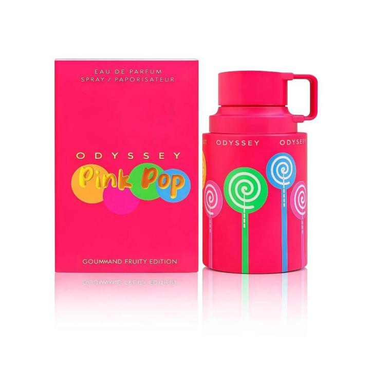 Fragance World - Odyssey Pink Pop Eau de Parfum para mujer, fragancia dulce frutal gourmand con larga duración y… — oferta en Miravia