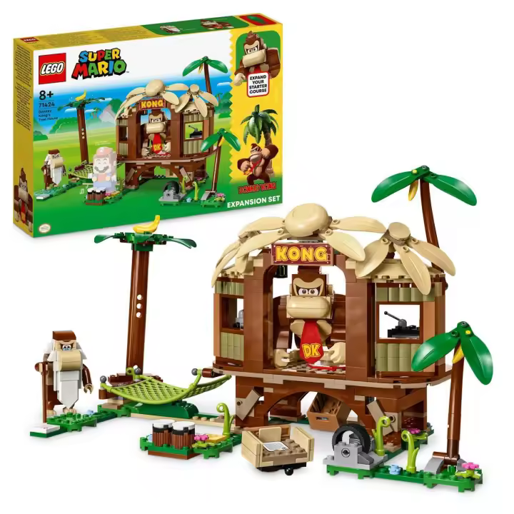 LEGO 71424 Super Mario de Expansión: Casa del árbol de Donkey Kong (555 piezas) - 1