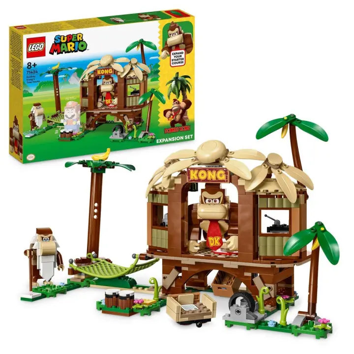 LEGO 71424 Super Mario de Expansión: Casa del árbol de Donkey Kong (555 piezas) - 1