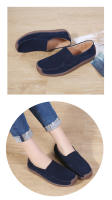 Zapatos De Ballet Para Mujer Loafers Slip on Microfibra Retro Casuales Transversales Antideslizantes Talla Fiel Para Primavera - details 6