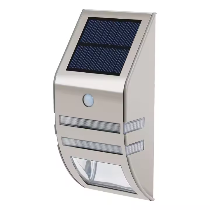 Luces de sensor de Movimiento impermeables para Exteriores con Energía Solar-Maple inoxidable - Luces de comparación para Exteriores-Ideal para Jardines, patios, Caminos y más. - 1