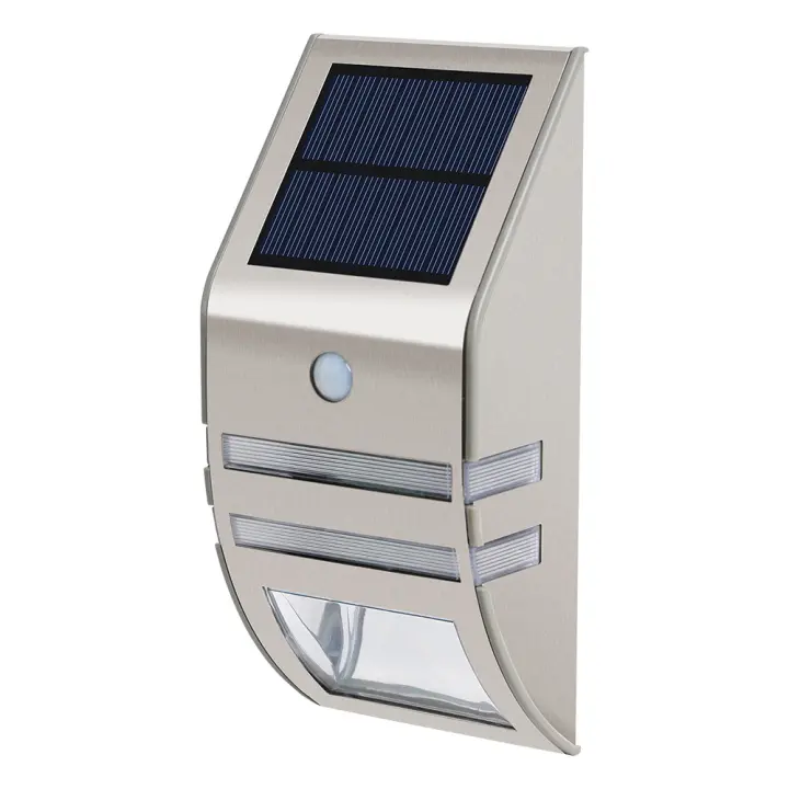 Luces de sensor de Movimiento impermeables para Exteriores con Energía Solar-Maple inoxidable - Luces de comparación para Exteriores-Ideal para Jardines, patios, Caminos y más. - 1