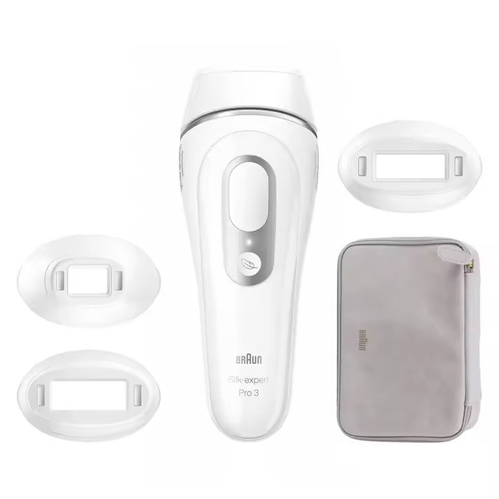 Depiladora IPL Braun Silk·expert Pro 3 PL3230 | Luz Pulsada | Sensor SensoAdapt | 3 niveles de intensidad | Uso corporal y facial | Reducción visible del vello en 3 meses - 1