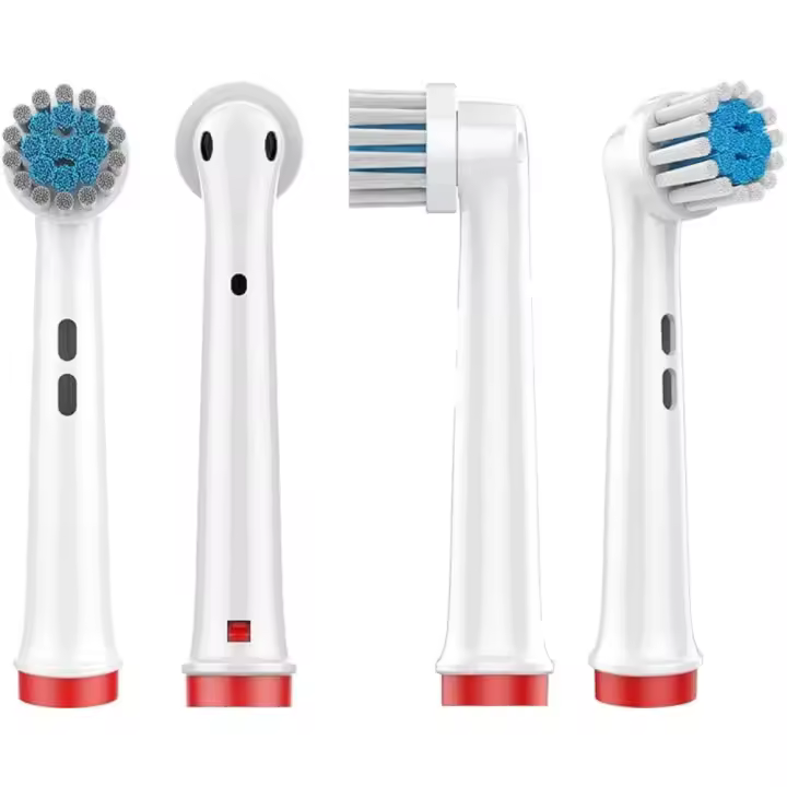 brOshin Pack 8 Recambios Compatible con Cepillos Eléctricos Oral B Soft Clean - 1